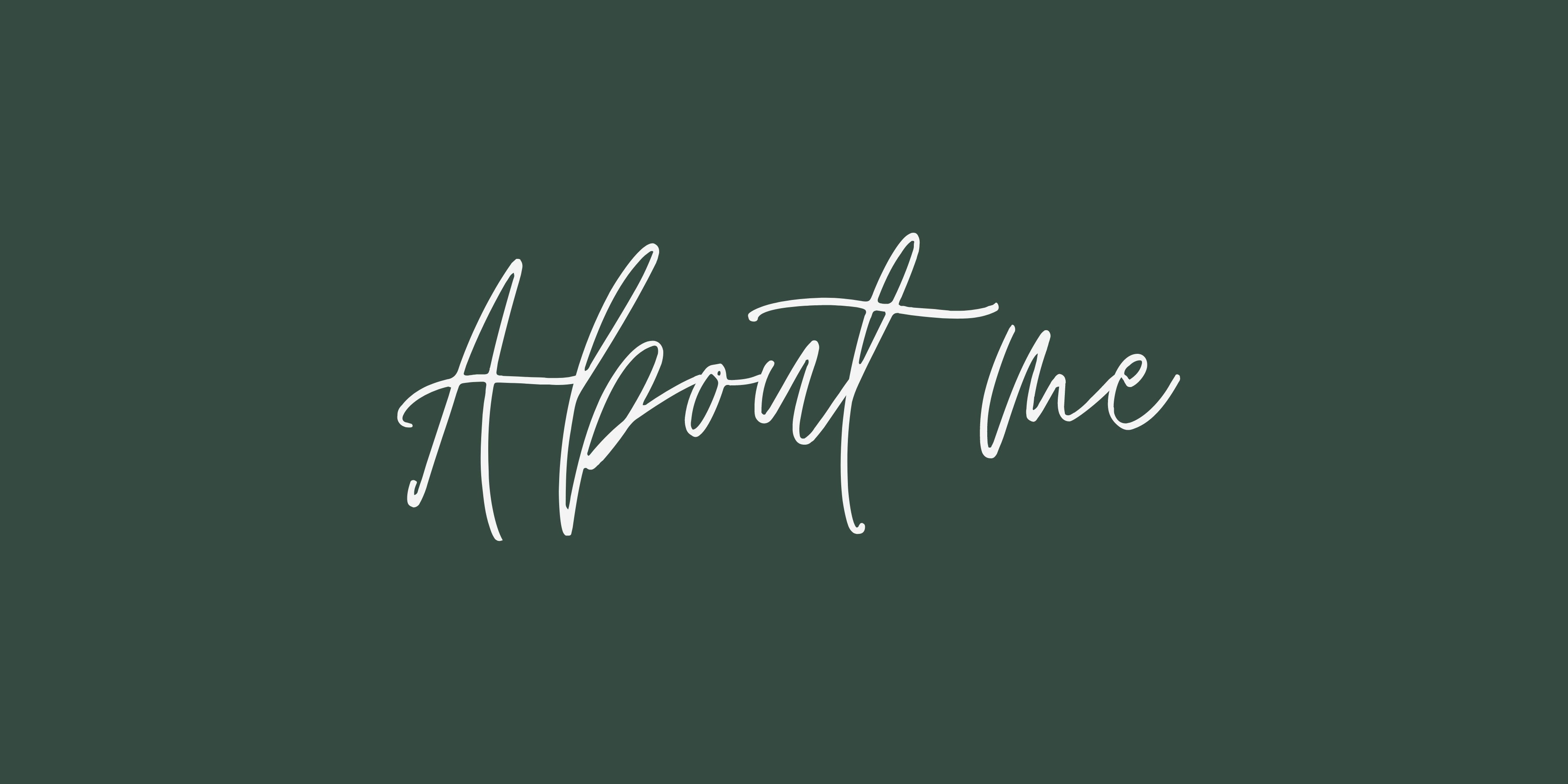 About Me Cover Image